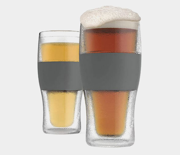 Freeze Cooling Pint Glasses